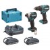 MAKITA DLX2577V01 Aku sada DDF490+DTD158 Li-ion LXT (2x2,0Ah/18V) Macpak