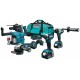 MAKITA DLX4155TX1 Kombo sada DGA504 + DDF486 + DTD153 + DHR243 + (18V/2x5,0Ah) Taška