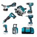 MAKITA DLX7018TX1 Aku sada DDF484+DGA513+DHS661+DJR186+DML815+DMR115+DTD146+(3x18V/5,0A)