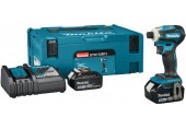 Makita DTD172RTJ Aku rázový šroubovák 1/4" Li-ion LXT (2x18V/5,0Ah) Makpac