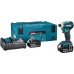 Makita DTD172RTJ Aku rázový šroubovák 1/4" Li-ion LXT (2x18V/5,0Ah) Makpac
