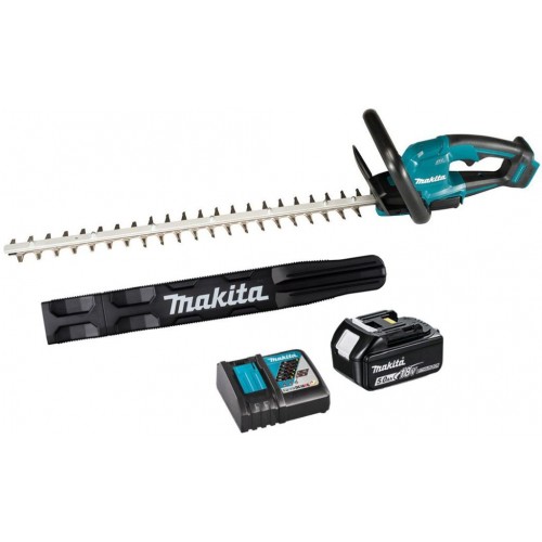 MAKITA DUH606RT Aku plotostřih 600mm 1x5,0Ah 18V