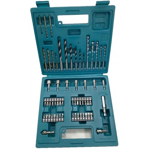 MAKITA E-11829 Sada vrtáků a bitů v kufru 60ks