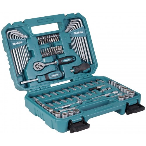 MAKITA E-15752 Sada bitů 1/4" a nástrčných nástrčných klíčů 91 ks v plastovém kufru MAKITA E-15752 Sada bitů 1/4" a nástrčných nástrčných klíčů 91 ks v plastovém kufru