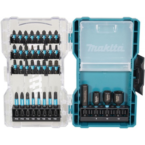 MAKITA E-22925 sada torzních bitů 1/4" IMPACT BLACK 36 ks v plastové krabičce
