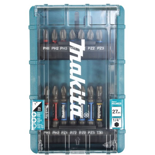 MAKITA E-26820 Sada bitů 1/4" Impact Premier, 27 ks v plastovém obalu MAKITA E-26820 Sada bitů 1/4" Impact Premier, 27 ks v plastovém obalu