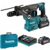 MAKITA HR009GU202 Aku kladivo s výměnným sklíčidlem a AWS Li-ion XGT (2x4,0Ah/40V),kufr