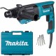 MAKITA HR2670X3 Kombinované kladivo s příslušenstvím (800W/3,0J)+kufr