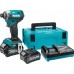 MAKITA TD003GA201 Aku rázový šroubovák 1/4"Li-ion XGT (2x2,0Ah/40V) Makpac