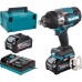 MAKITA TW001GU201 Aku rázový utahovák 3/4"Li-ion XGT 40V/4,0Ah,Makpac