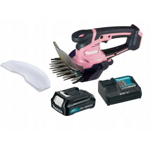 MAKITA UM600DSAP Aku nůžky na trávu Li-ion CXT 1x2,0Ah/12V (Makita Pink)