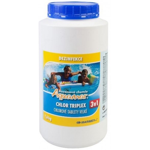 MARIMEX AQuaMar Chlor Triplex 1,6 kg 11301205 MARIMEX AQuaMar Chlor Triplex 1,6 kg 11301205