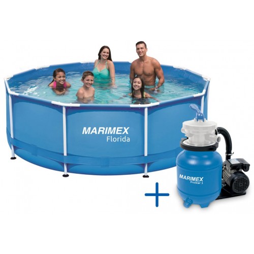 MARIMEX Bazén Florida 3,05 x 0,9 m s pískovou filtrací Prostar 3 10340220