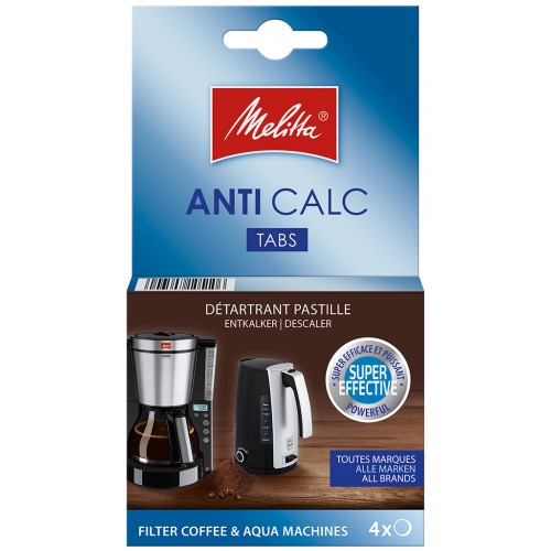 Melitta Anti Calc Odvápňovač pro kávovary a konvice v tabletách 4x12g