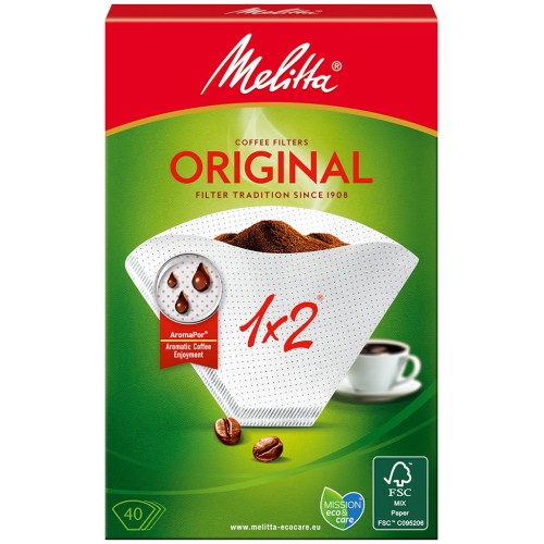 Melitta Kávové filtry Original 1x2/40ks