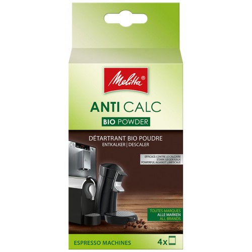 Melitta Anti Calc Práškový bio-odvápňovač pro plnoautomatické kávovary 4x40g