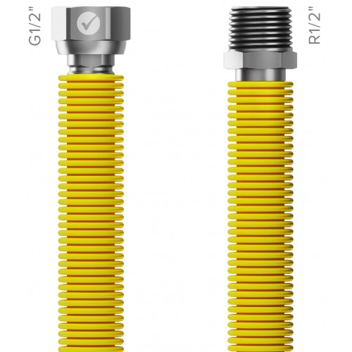 MERABELL Gas Flexi Hadice R1/2"-G1/2"délka 75-150cm M0027