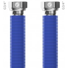 MERABELL Aqua Flexi Hadice G3/4"-G3/4" 30-60cm - 1ks modrá M0053