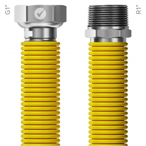 MERABELL Gas, Flexi, Hadice G1"-R1" 75-150 cm M0065 MERABELL Gas, Flexi, Hadice G1"-R1" 75-150 cm M0065