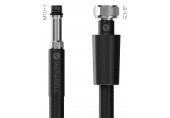 MERABELL Aqua Profi BLACK,hadice 70cm pro vodovodní baterie,G3/8"–M10x1 dlouhý závit M0083