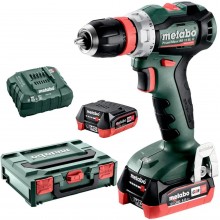 Metabo PowerMaxx BS 12 BL Q Aku vrtací šroubovák (12V/2x4,0Ah) MetaBox 118 - 601045800