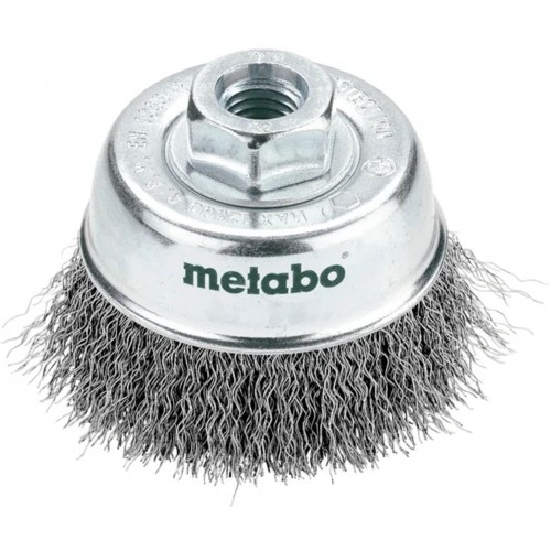 Metabo Hrncový kartáč 75x0,3 mm/ M 14, ocel, zvlněný 623715000 Metabo Hrncový kartáč 75x0,3 mm/ M 14, ocel, zvlněný 623715000