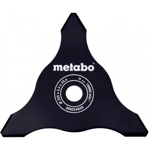 Metabo 3lopatkový žací nůž ke křovinožezu 628432000 Metabo 3lopatkový žací nůž ke křovinožezu 628432000