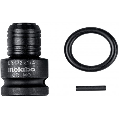 Metabo Adaptér 1/2" na 1/4" E6,3, 3dílný, odolný proti nárazu 628837000
