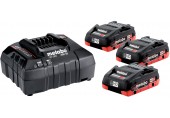 Metabo Základní sada 3 x LiHD 18V/4,0 Ah 685132000
