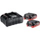 Metabo Akumulátorová sada (12V/2x4,0Ah) 685301000