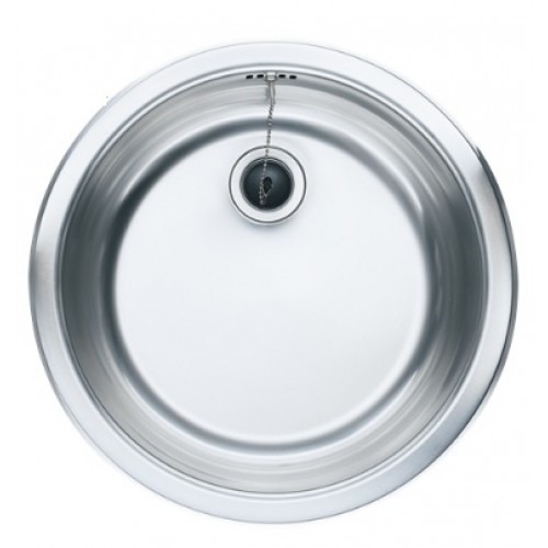 MULTI Dřez průměr 44cm, s vtokem, nerez DMRBX610