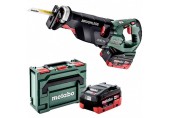 VÝPRODEJ Metabo SSEP 18 LTX BL MVT Aku pila ocaska (18V/2x8,0Ah Li-HD) POŠKOZENÝ KUFR