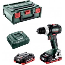 Metabo BS 18 LT BL Akumulátorový vrtací šroubovák (18V/2x4Ah) LIHD, MetaBOX, 602325800