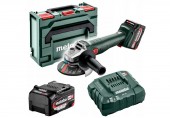 Metabo W 18 7-125 Aku úhlová bruska (18V/2x4,0Ah/125mm) +MetaBOX 602371510