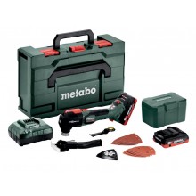 Metabo 613088800 MT 18 LTX BL QSL Aku multifunkční nářadí 2x4.0 Ah, MetaBOX