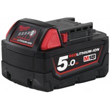 Milwaukee M18 B5 Redlithium Li-ion 5.0 Ah Akumulátor 4932430483