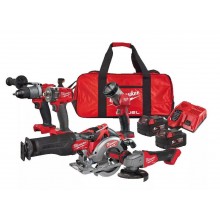 Milwaukee M18 FPP6L2-502B Sada aku nářadí 4933479423
