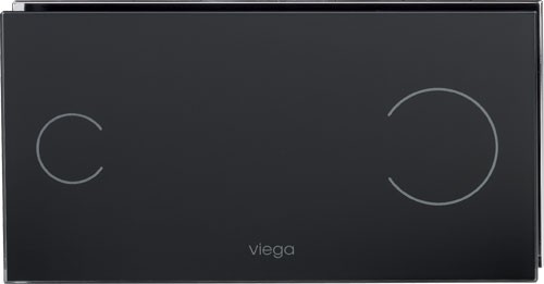 VIEGA Visign for More 100 ovládací deska 8352.1 ESG parsol/černá 597498V VIEGA Visign for More 100 ovládací deska 8352.1 ESG parsol/černá 597498V