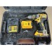 VÝPRODEJ DeWALT DCD790D2 Aku Bezuhlíková vrtačka 13mm, XR Li-ion (2x2,0Ah/18V) kufr Tstak PO SERVISE!!
