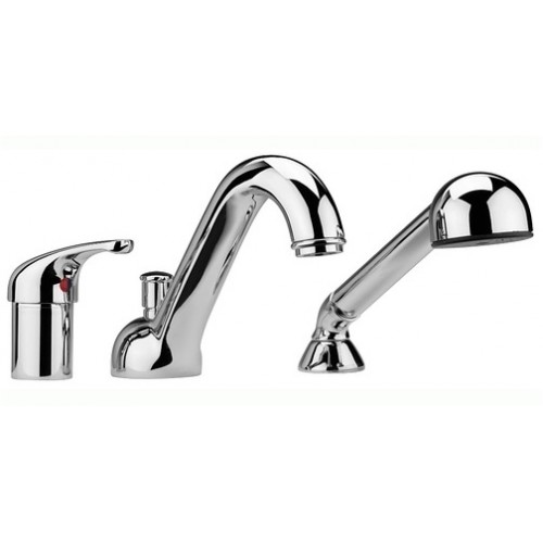 Paffoni Apollo vanová 3 otvorová baterie - lesklý chrom APM040CR