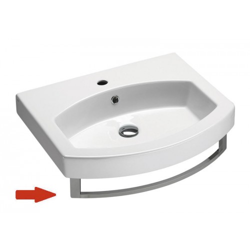 SAPHO LOSANGA držák ručníků 60cm, chrom PAFL60