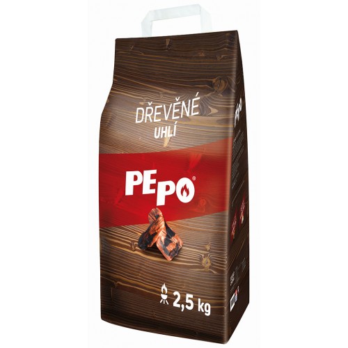 PE-PO dřevěné uhlí 2,5 kg, 1068911 PE-PO dřevěné uhlí 2,5 kg, 1068911