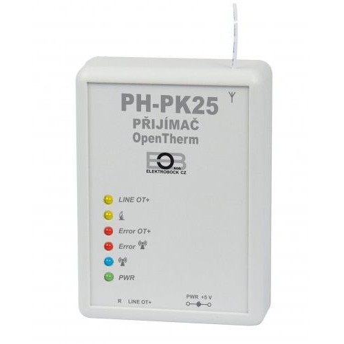 ELEKTROBOCK PH-PK25 Přijímač pro kotle s OpenTherm PocketHome® 1322elb ELEKTROBOCK PH-PK25 Přijímač pro kotle s OpenTherm PocketHome® 1322elb