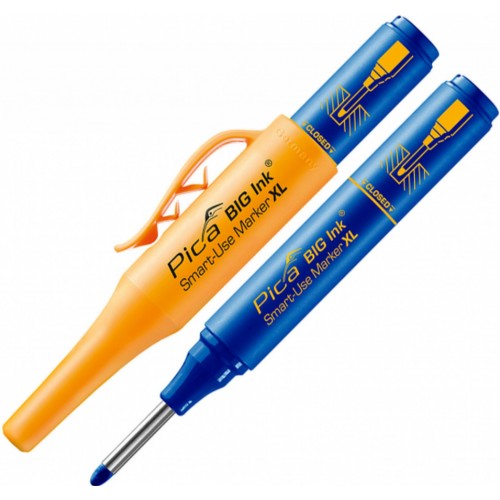Pica Big Ink - Pernamentní inkoustový popisovač, modrý 170/41