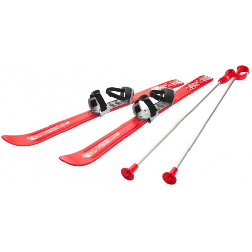 PLASTKON Lyže Baby Ski 90 cm 2012 červená