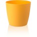 PLASTKON Dekorativní květináč Ella Twist'n'Roll 40 cm matná žlutá