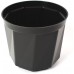 PLASTKON Dekorativní květináč Rosa 30 cm antracit