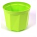PLASTKON Dekorativní květináč Rosa 10 cm hráškově zelená