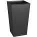 PLASTKON In- & Outdoor květináč Elise lesk 30 cm antracit