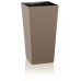 PLASTKON In- & Outdoor květináč Elise lesk 15 cm taupe